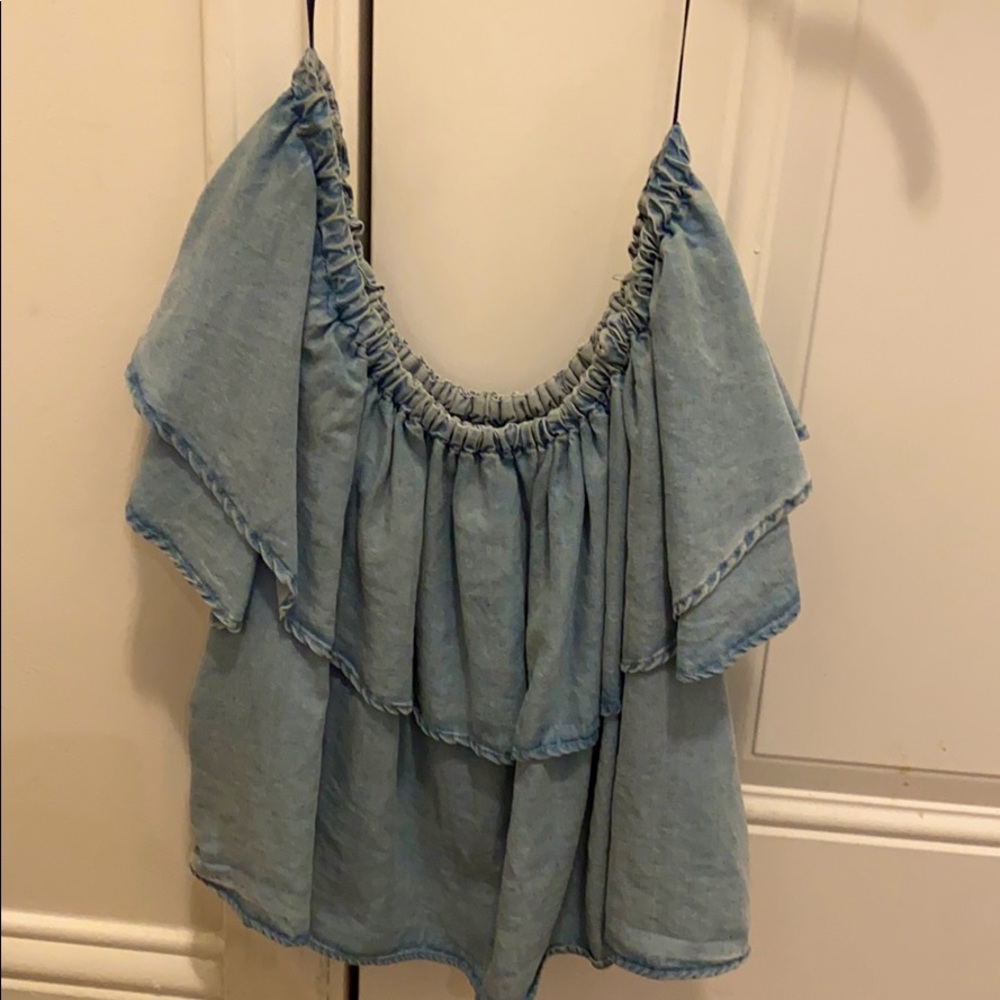 Zara off the shoulder top